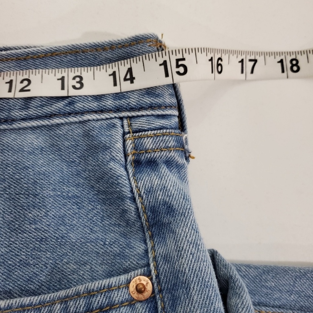 Levi's 505 Regular Fit Raw Hem Jean's Men's Size 30x25 - Picture 4 of 4